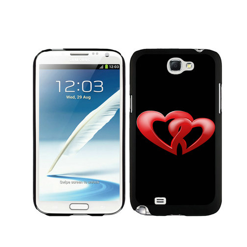 Valentine Hearts Samsung Galaxy Note 2 Cases DRL - Click Image to Close